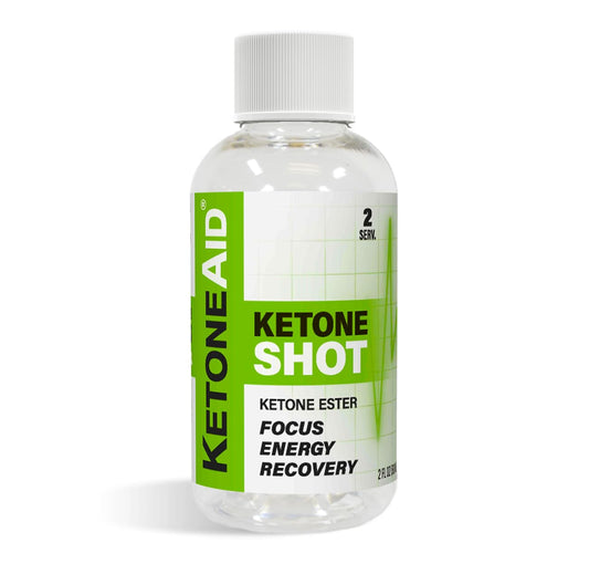 KetoneAid Ketone Ester Shot - Sugar-Free, Caffeine-Free - 2 Servings, 1 Bottle