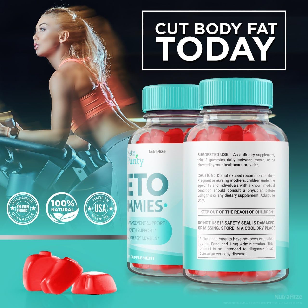 KetoPurity Gomitas - Advanced Weight Loss Gummies for Maximum Strength (60 Count)