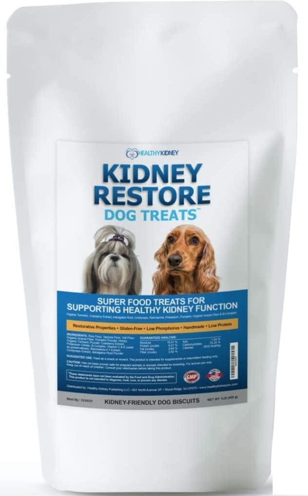 Kidney Restore Supplement for Cats and Dogs - Supports Canine Renal Health with Dog Treats
