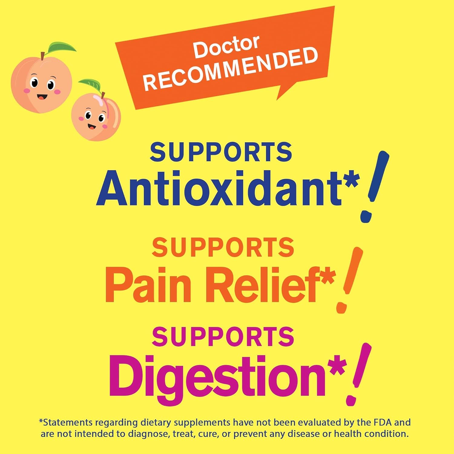 Kids Bundle: Turmeric Curcumin + B Complex Gummies - Vitamin Supplement, Gluten-Free, GMO-Free, Chewable, Great Taste