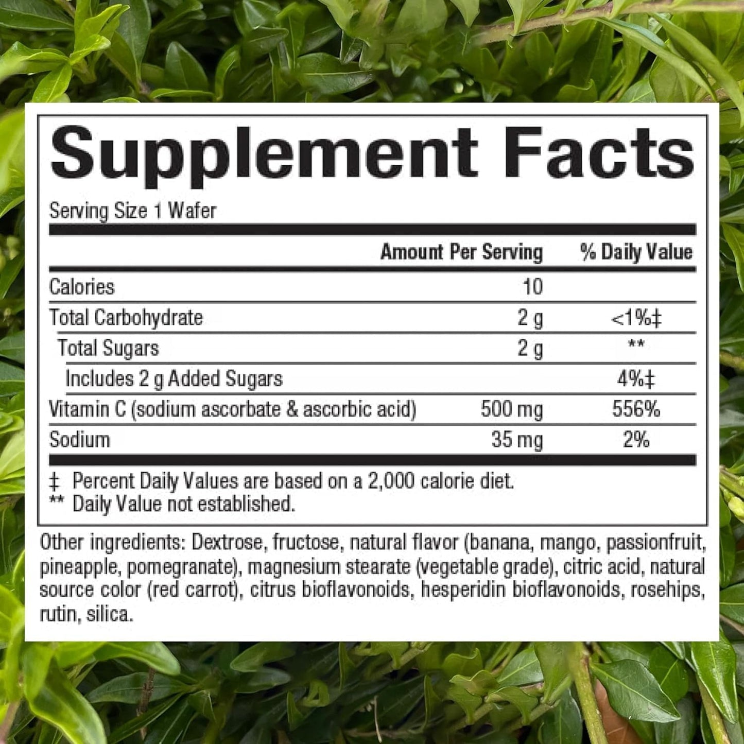 Kids Chewable Vitamin C 500 mg - Tropical Flavor - Immune Health Support - 180 Count