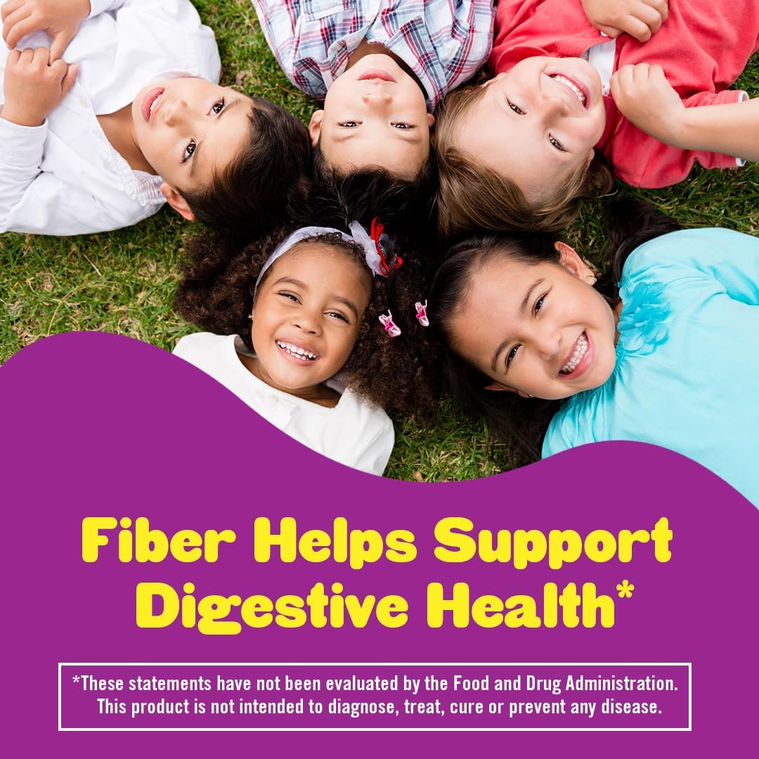 Kids Complete Multivitamin & Fiber Gummies Bundle - Flintstones & L'il Critters, Berry/Lemon, 90ct