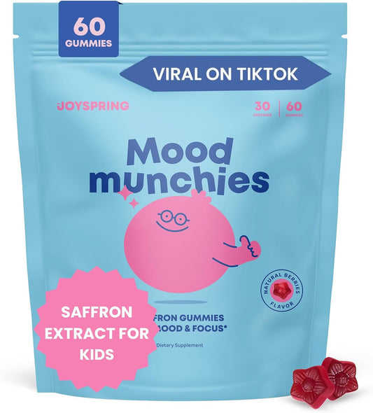 Kids Herbal Detox Cleanse & Saffron Gummies by JoySpring