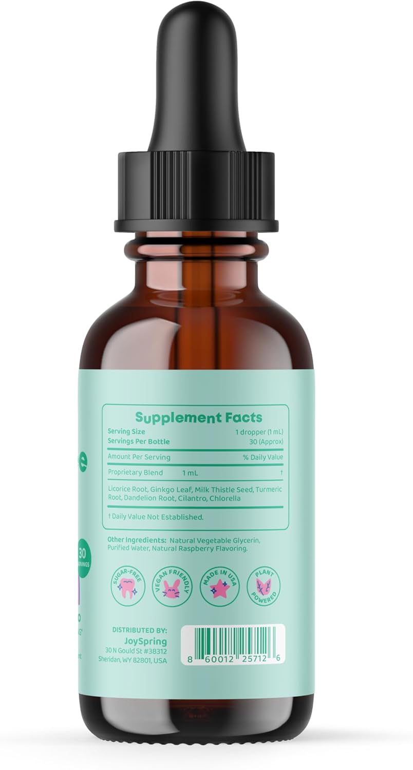 Kids Herbal Detox Cleanse & Saffron Gummies by JoySpring