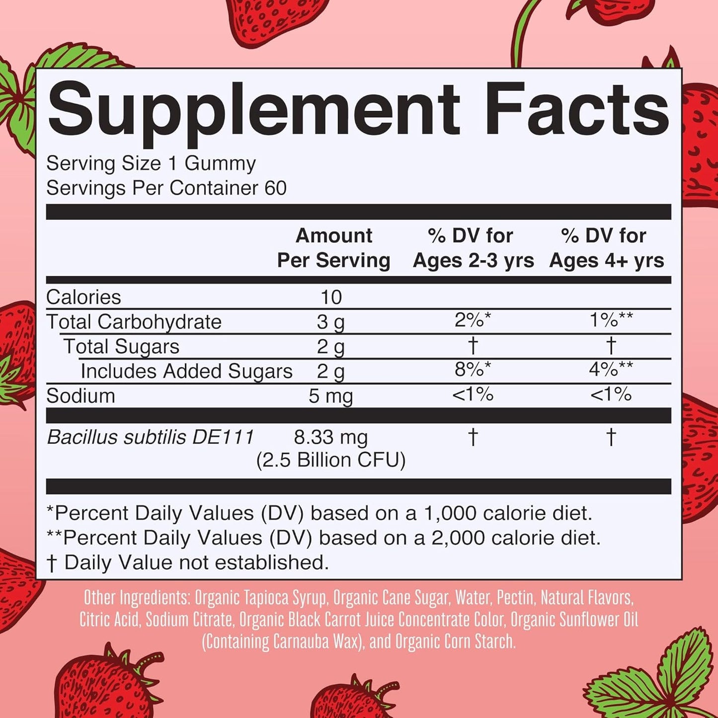 Kids' Immune Support Gummies: Multivitamin, Probiotic, Magnesium Calm, Vitamin C | Vegan, Non-GMO, Gluten Free | Clean Label Project Verified®