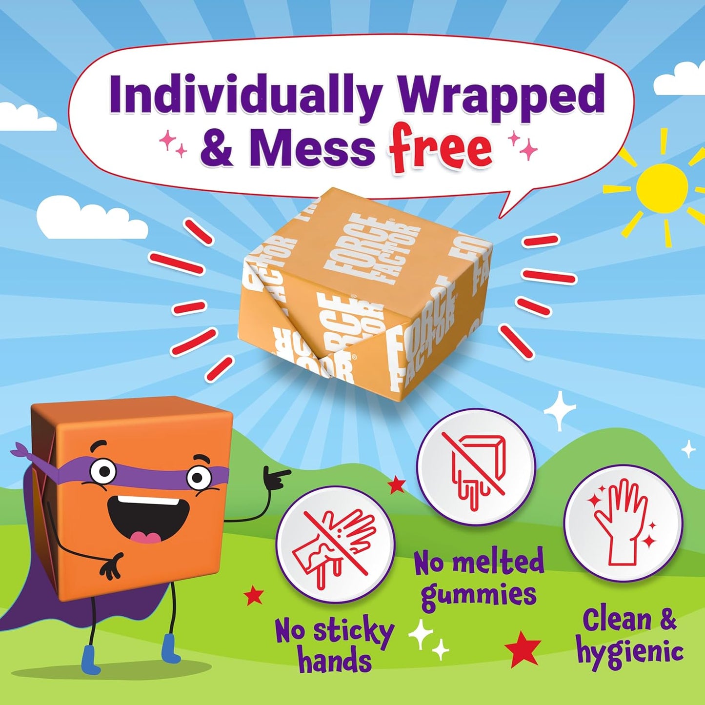 Kids Immune Support Super Chews with Vitamin D, Elderberry, Vitamin C & Zinc - 2 Month Supply, Non-GMO, Apple Berry Flavor, 60 Soft Chews
