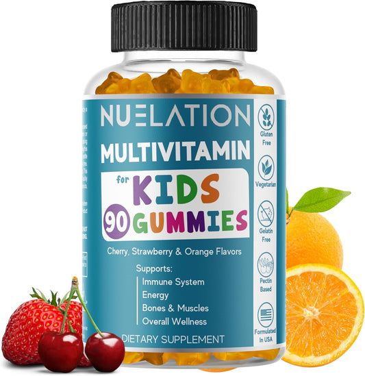 Kids Multivitamin Gummies - Vegetarian, Gluten-Free, Gelatin-Free - 45 Day Supply - Immune Support & Wellness - BoostGo Australia