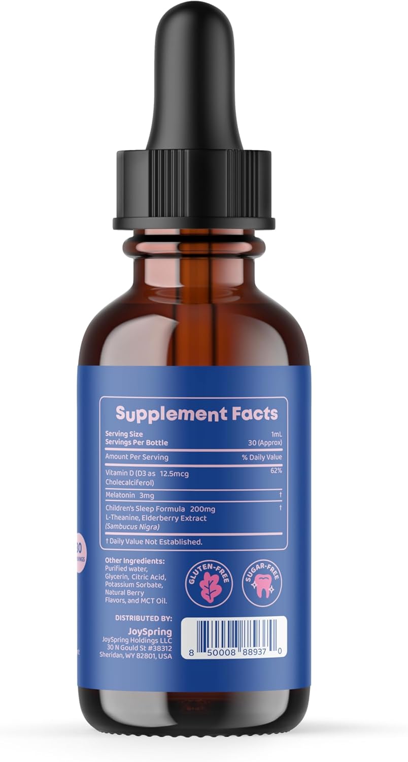 Kids Multivitamin & Sleep Support Bundle | Natural Non-GMO Liquid Formula for Immune Health | Vegan & Vegetarian Friendly