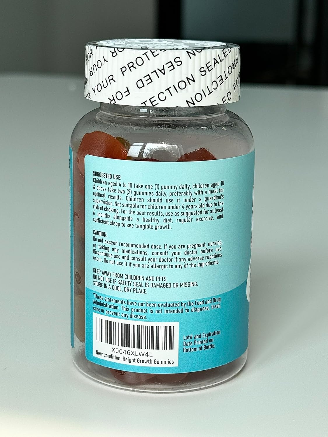 Kids Teens Height Growth Gummies - Mood Mingle Height Increaser & Maximizer Vitamins for Growing Taller