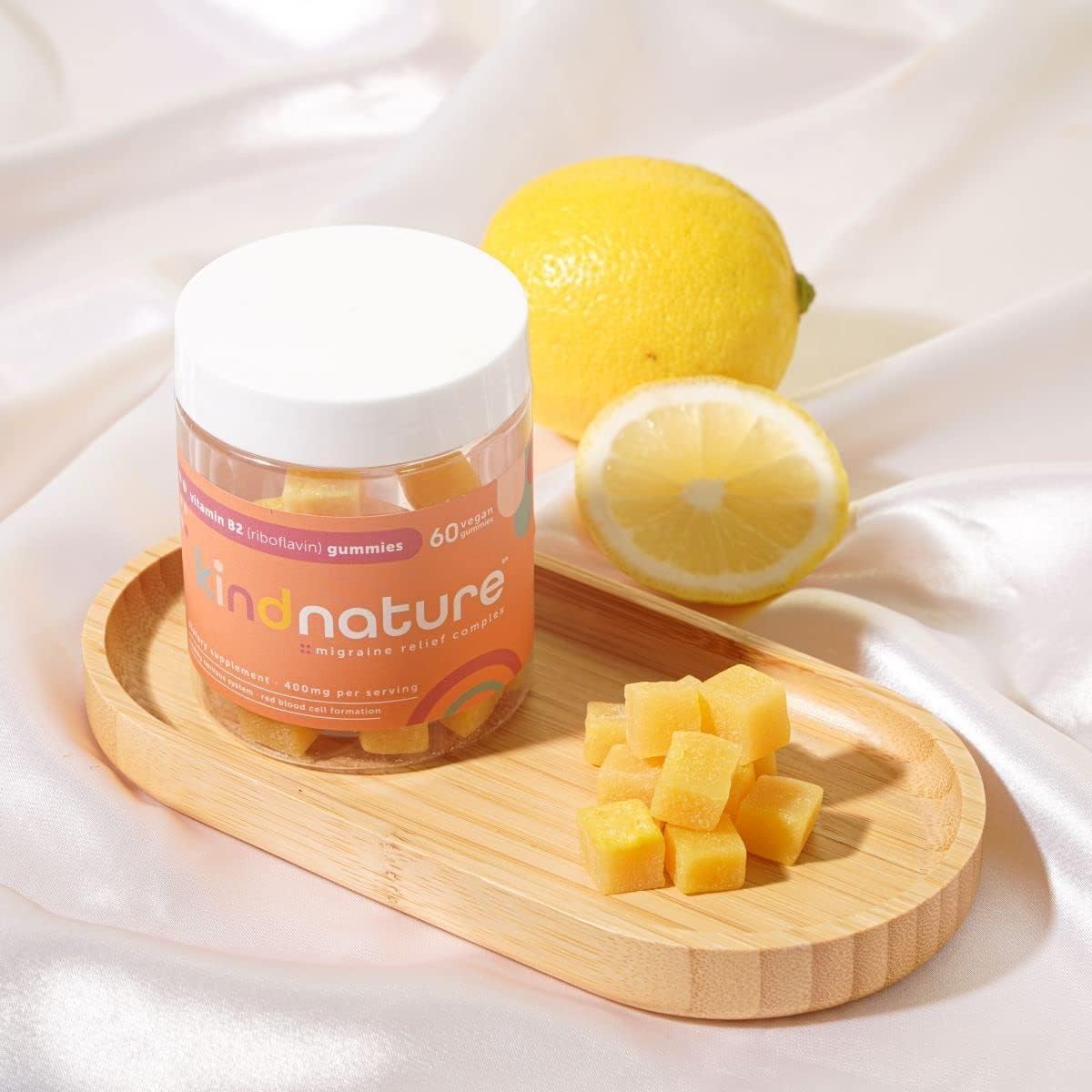 Kind Nature Myo-Inositol & Vitamin B2 Bundle - Hormonal Balance, Migraine Relief & Energy Gummies for Wellness
