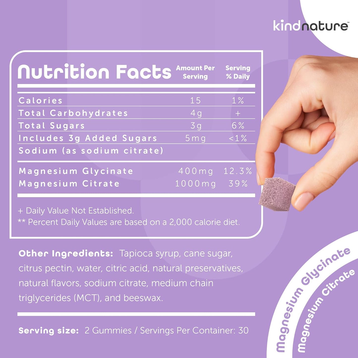 Kind Nature Women's Health Dual-Pack: Myo-Inositol & D-Chiro Gummies + High Absorption Magnesium Gummies for Calm & Sleep