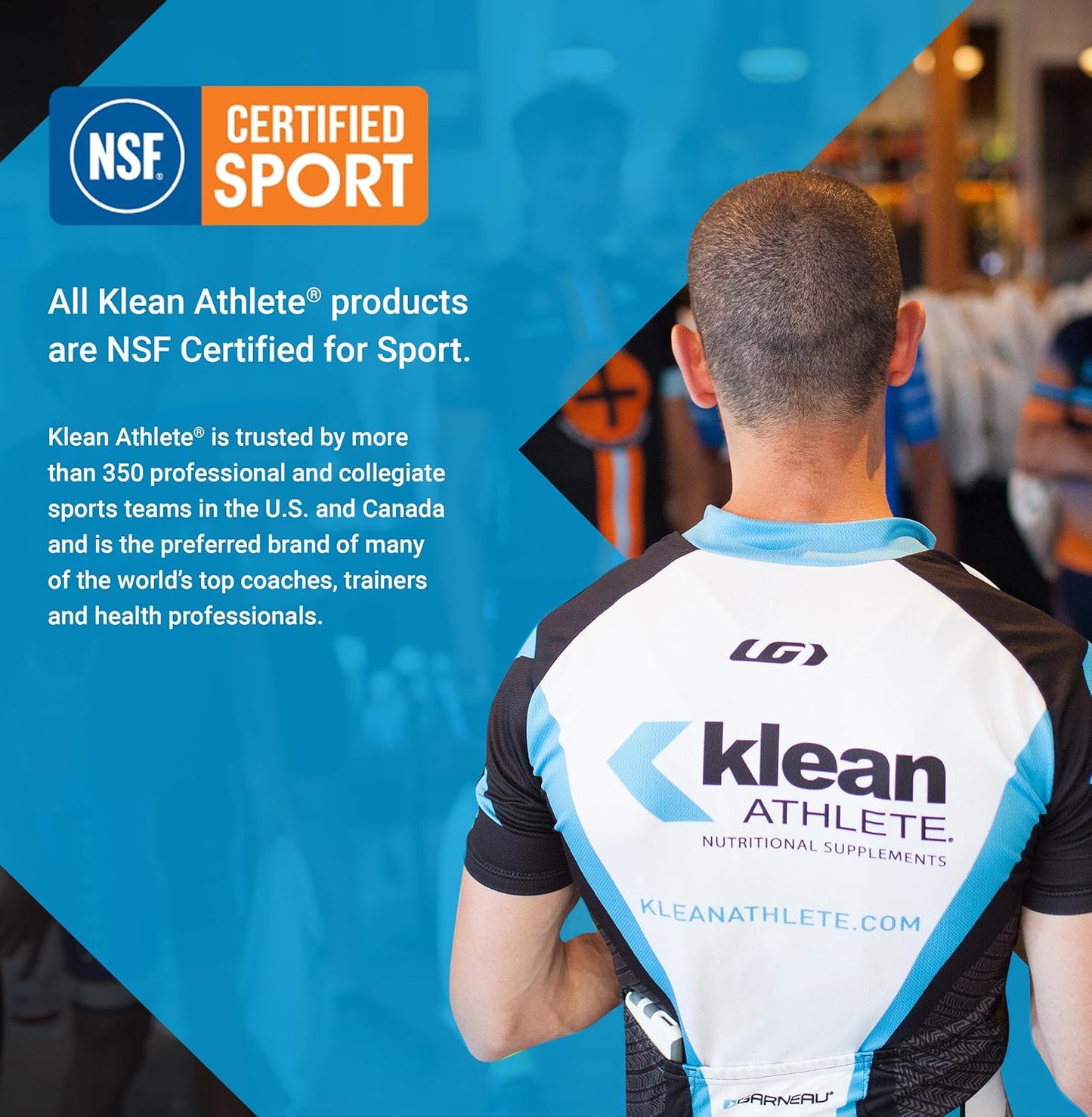 Klean Glutamine Supplement for Immunity & Gut Health - NSF Certified Vegan Amino Acids - 17.3 oz