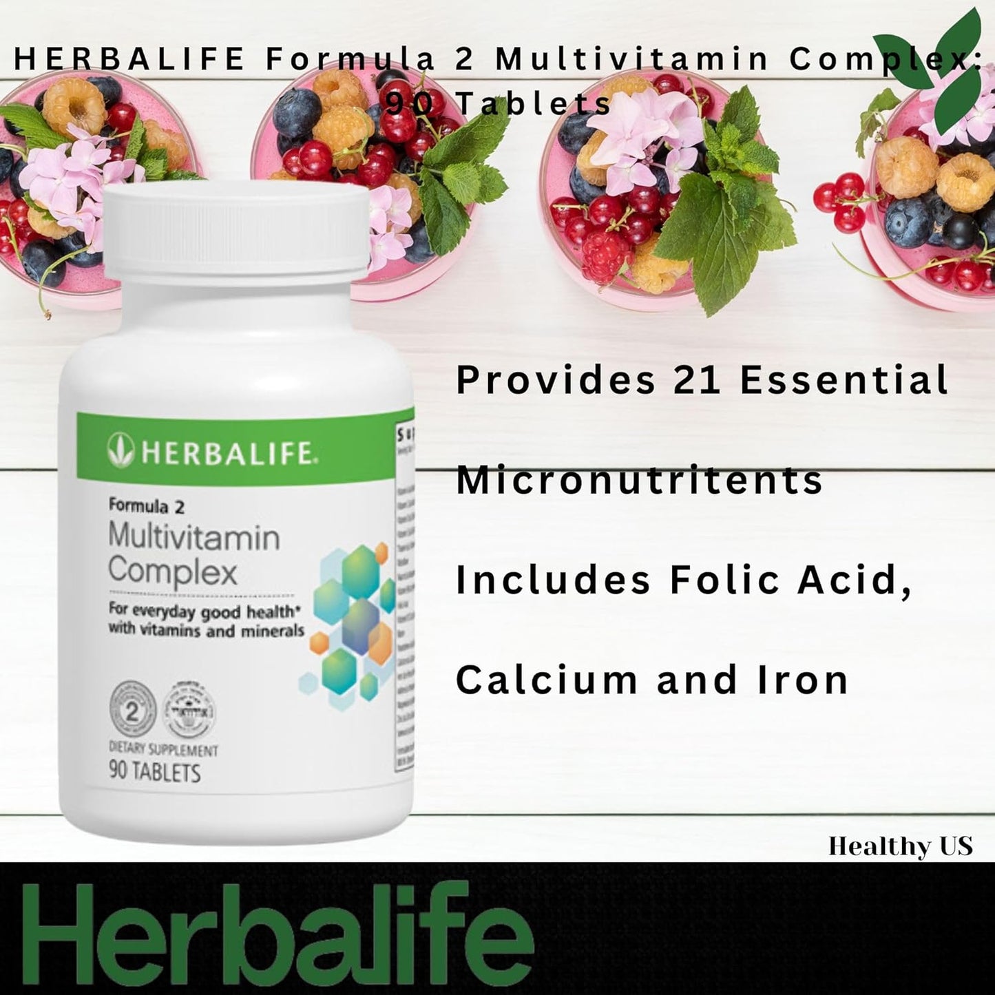 Kosher Herbalife Formula 2 Multivitamin Complex - Nutritional Support