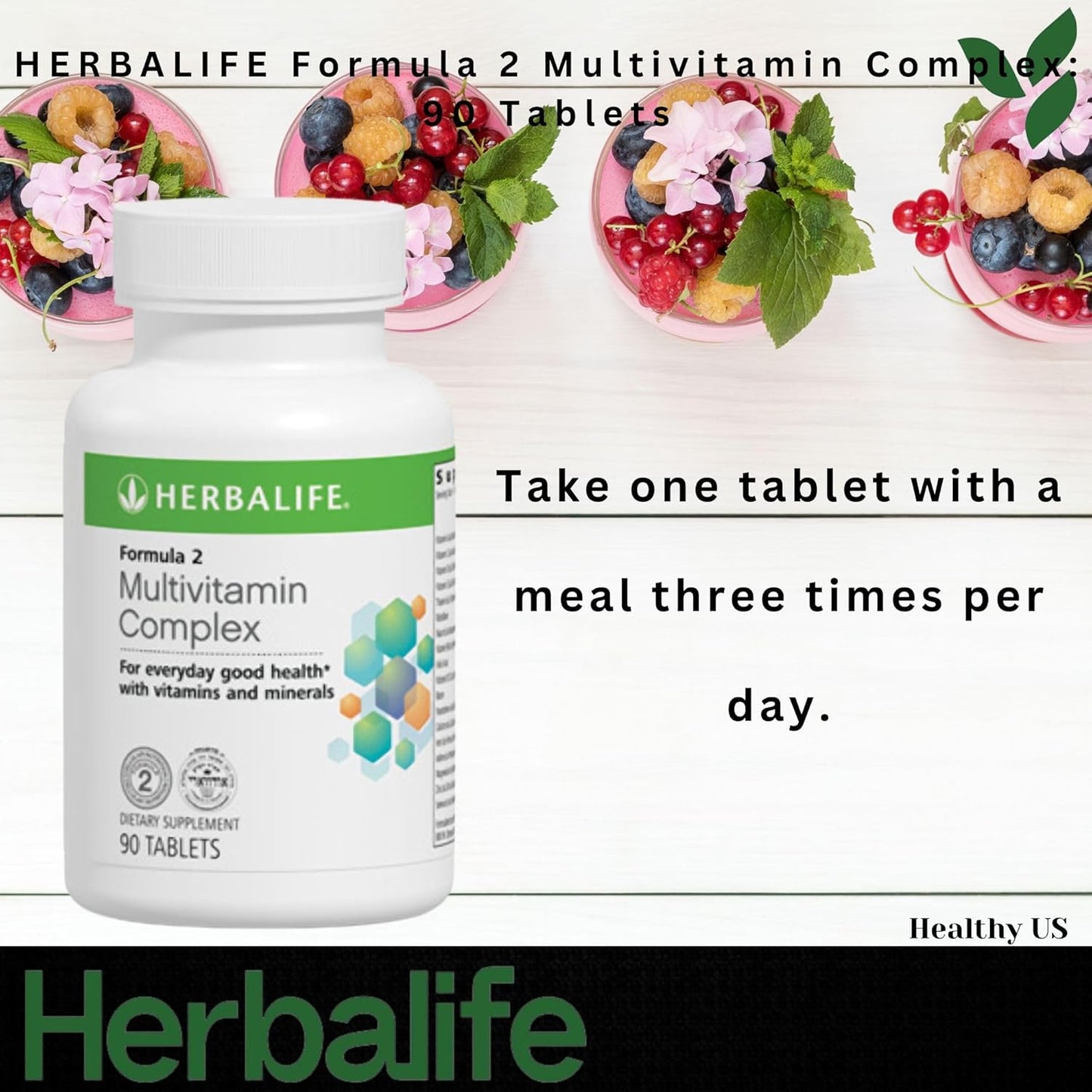 Kosher Herbalife Formula 2 Multivitamin Complex - Nutritional Support
