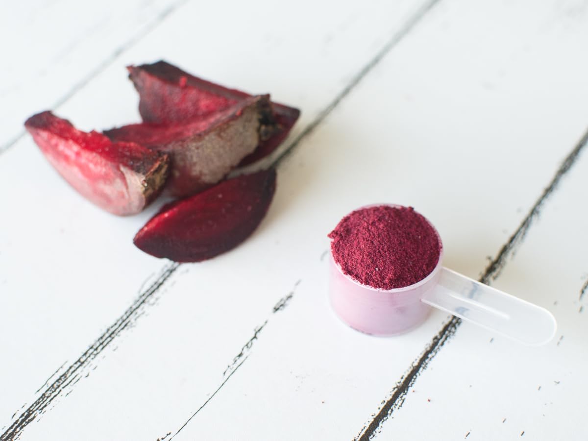 KOYAH Organic Freeze-Dried Beet Powder: USA Grown, Whole-Root, 30 Servings, Add to Water, Juice, or Smoothies - BoostGo Australia