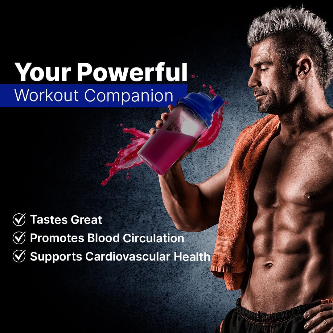 L-ARGININE PRO Travel Packets - 5,500mg L-arginine, 1,100mg L-Citrulline (Grape Berry, 30 Packets)