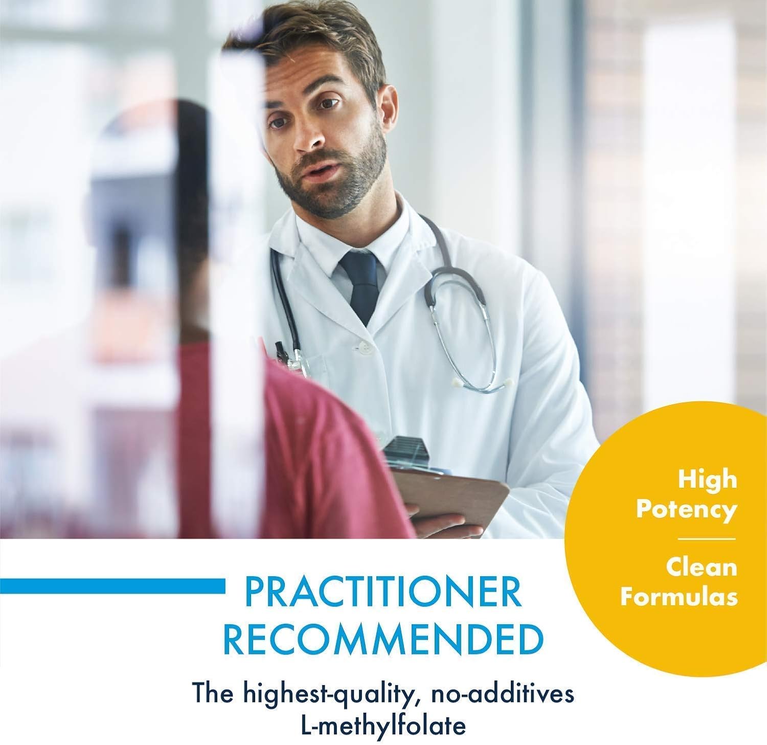 L-Methylfolate 2-Product Set for Mood, Homocysteine Methylation, and Immune Support - 10mg + 5mg Capsules (2 Bottles, 30 Capsules)