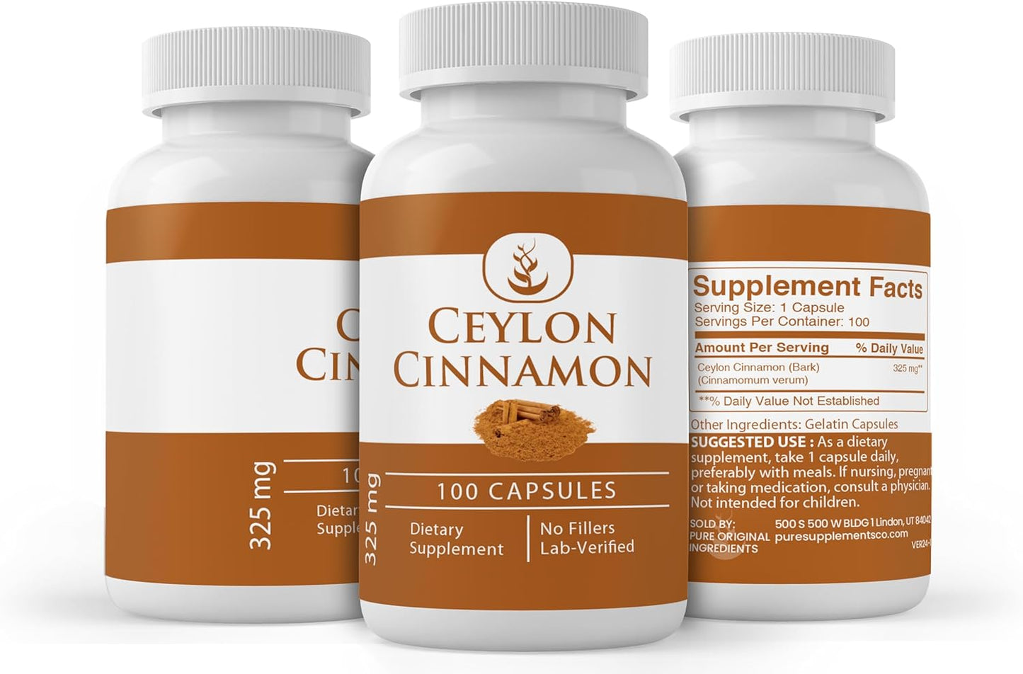 Lab Verified Pure Original Ceylon Cinnamon with No Additives or Fillers