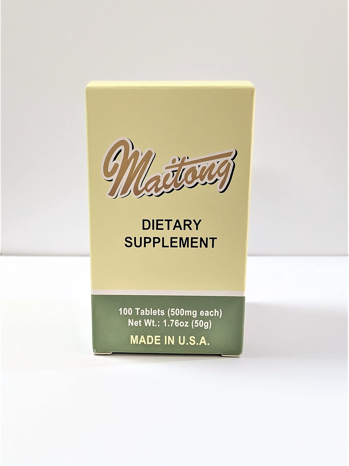 Lao Wei Maitong Advanced Multi-Vitamin Supplement for Cardiovascular Health & Cholesterol Support - 100 Tablets, 500mg ea - USA Made