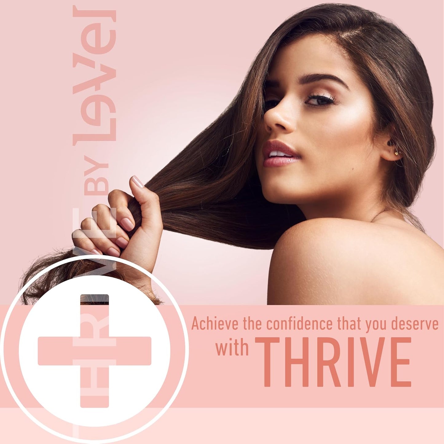 Le-Vel Thrive Plus Hair, Skin, Nails Supplement with Collagen, Keratin, and Ashwagandha for Beauty and Joint Health