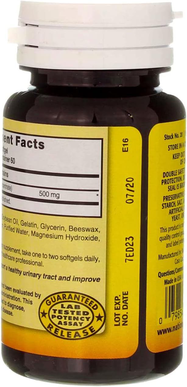 LEAPOA Cranberry Concentrate Soft Gels - 500 mg, 60 ct x 2 Pack - BoostGo Australia
