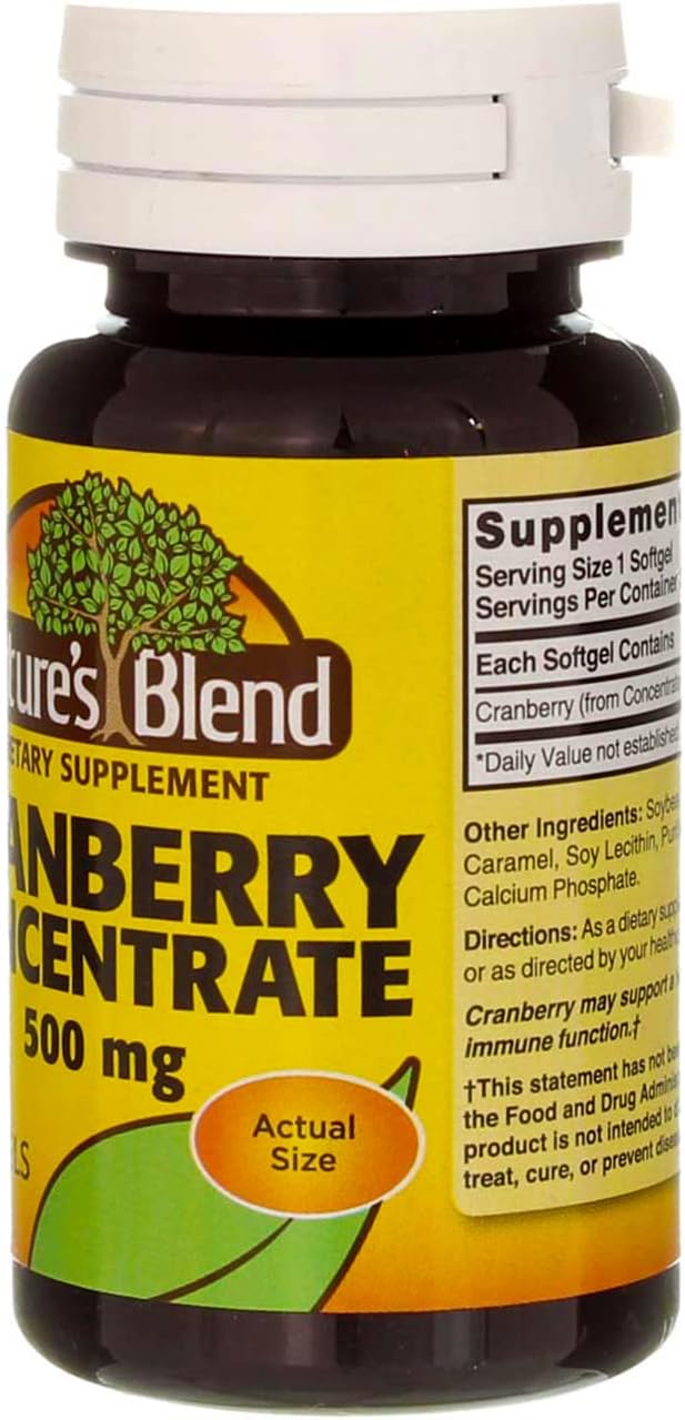 LEAPOA Cranberry Concentrate Soft Gels - 500 mg, 60 ct x 2 Pack - BoostGo Australia