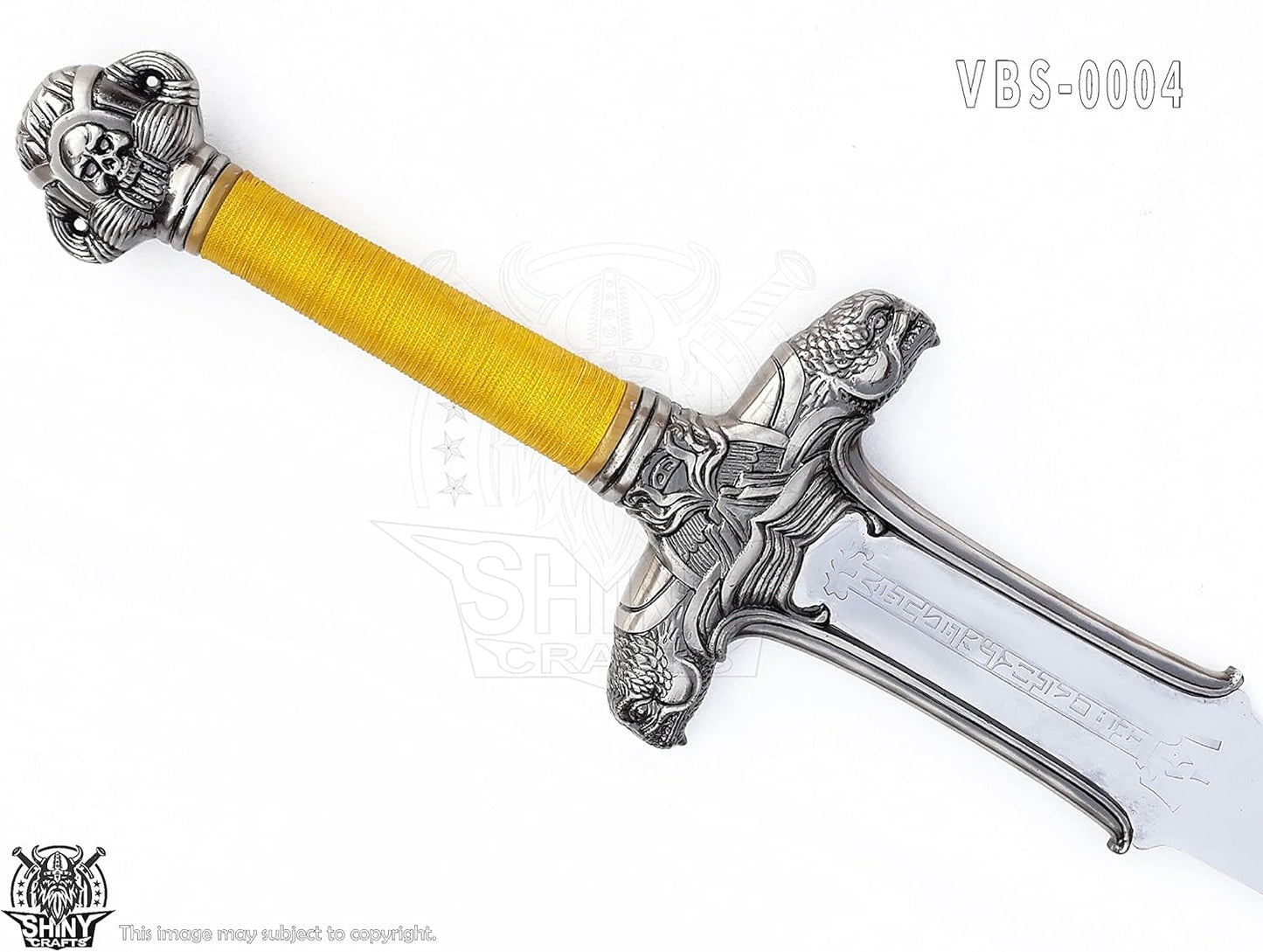 Legend of Zelda Viking Sword | Handmade 40" Full Tang D2 Steel Sword Skyward Limited Edition with Premium Scabbard - Shiny Crafts