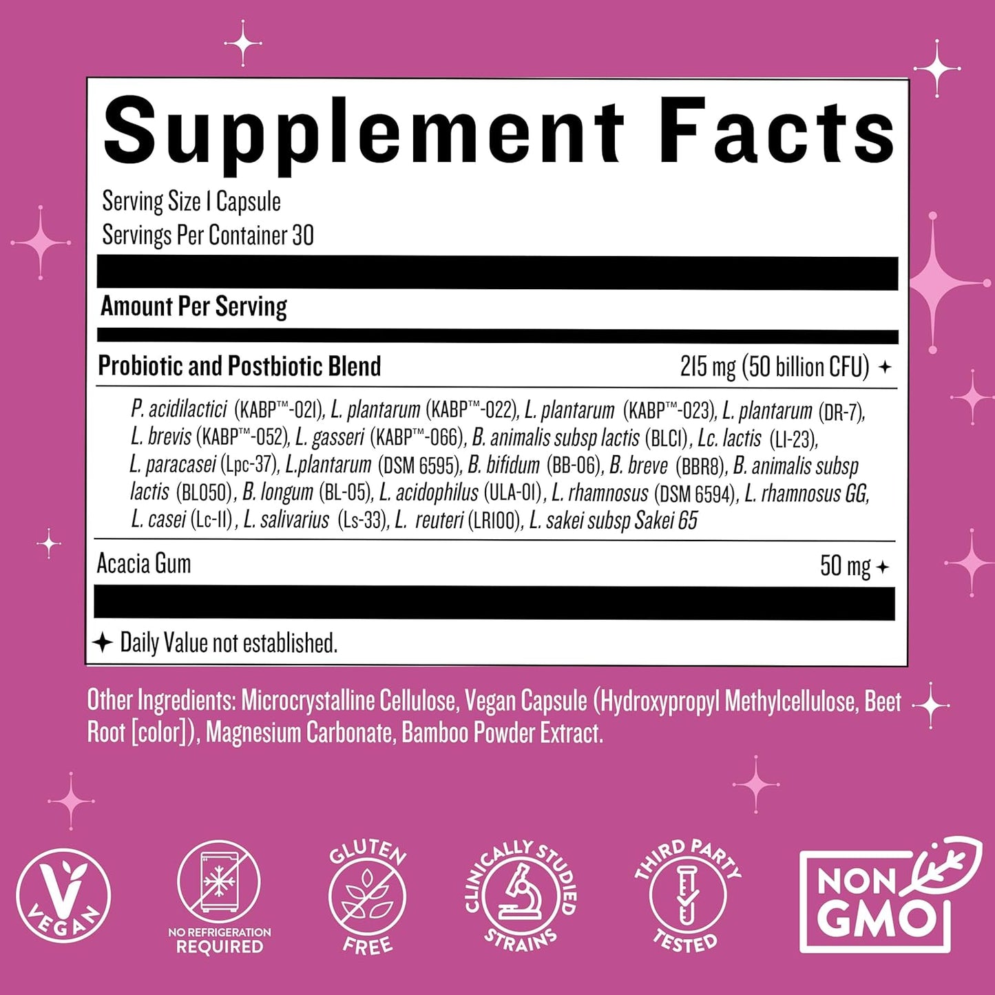 Legendairy Milk Hot Girl Ish™ - Women's Daily Probiotic Supplement with 50 Billion CFU, 20 Strains - Supports Digestive, Gut & Immune Health