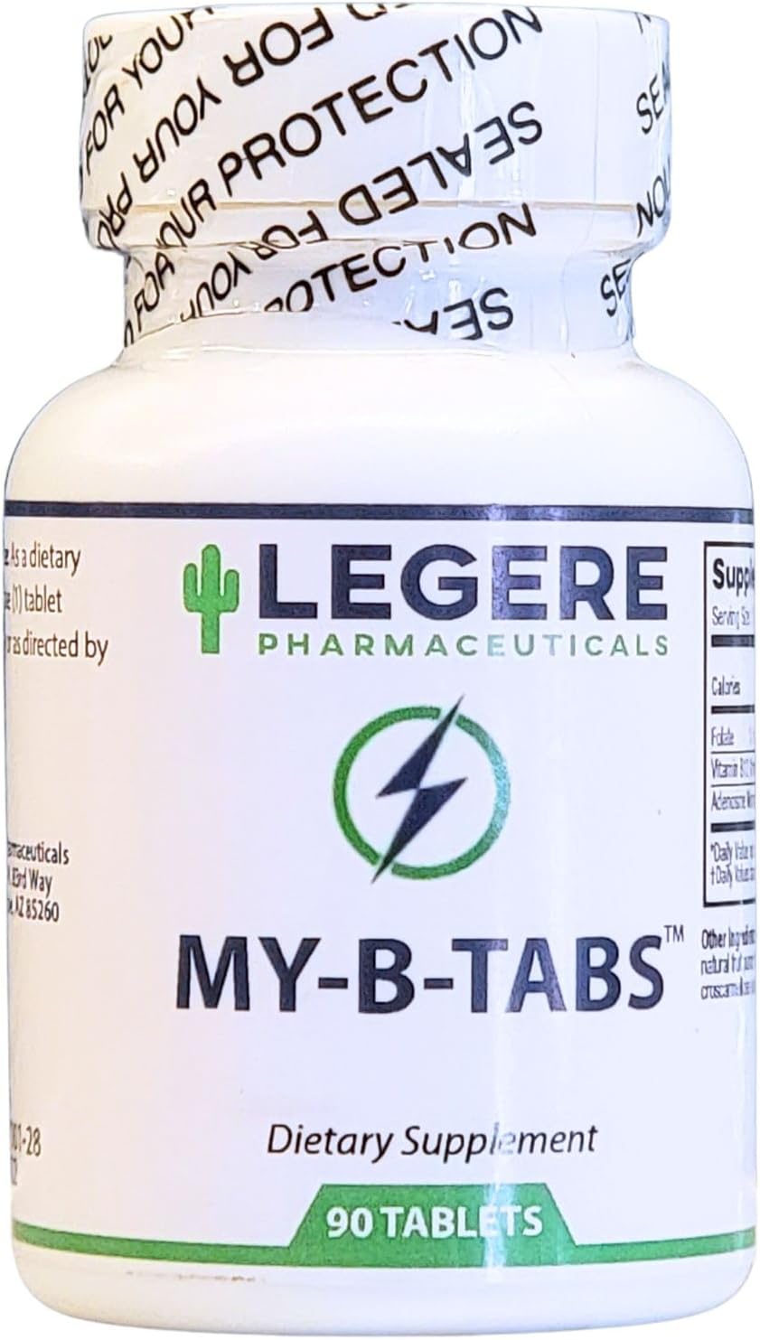 Legere Pharmaceuticals My B Tabs Sublingual Adenosine Tablets - 90 Count