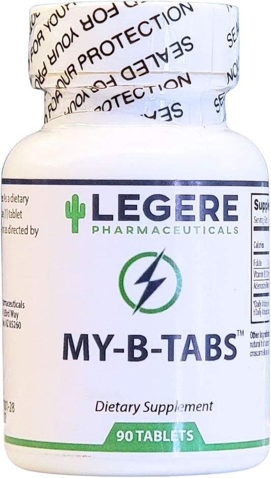 Legere Pharmaceuticals My B Tabs Sublingual Adenosine Tablets - 90 Count