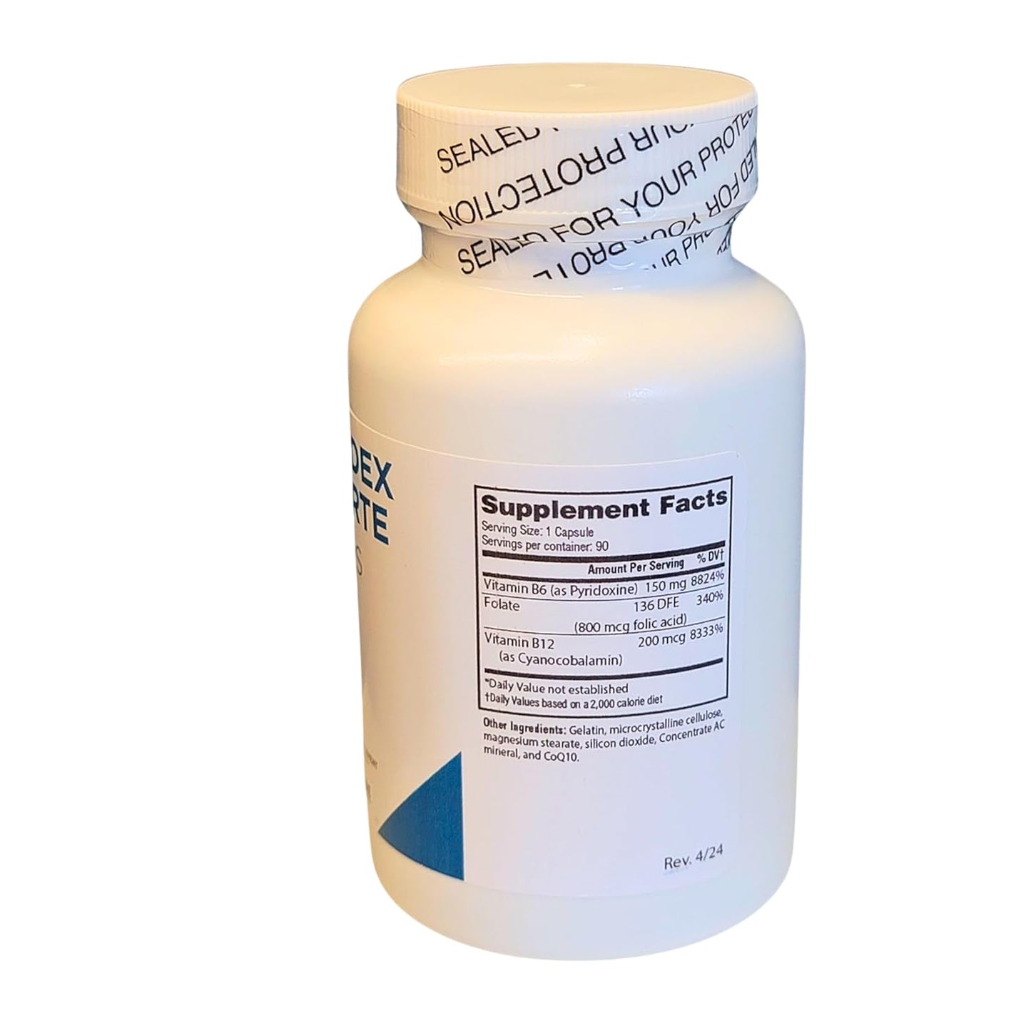 Legere Pharmaceuticals Rodex Forte Time Released Capsules - 90 Blue Capsules with Powder