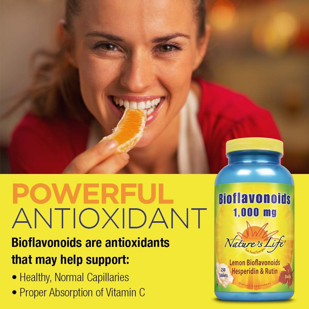 Lemon Bioflavonoids 1000mg & Mini Vite Bundle for Immune & Overall Health - 250ct, 240ct