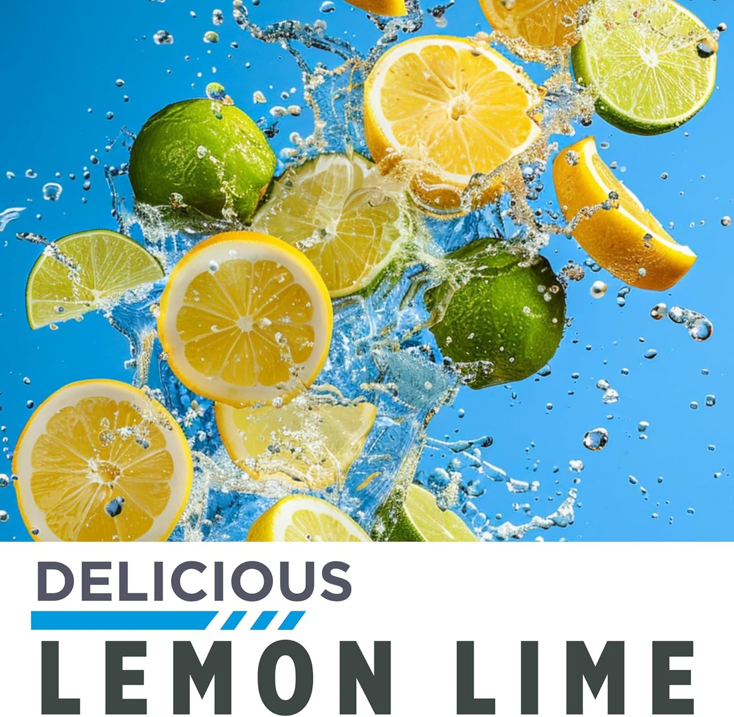 Lemon Lime CON-CRET Creatine HCl Powder for Muscle, Cognitive, and Cellular Energy Support - USA Made & NSF Certified, 100 Servings