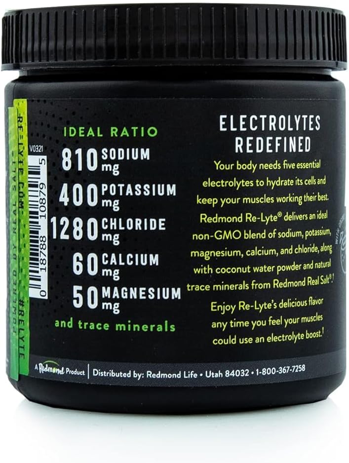 Lemon Lime Electrolyte Drink Mix - 30 Servings, 6.88 oz - Rehydrate and Replenish with Electrolytes