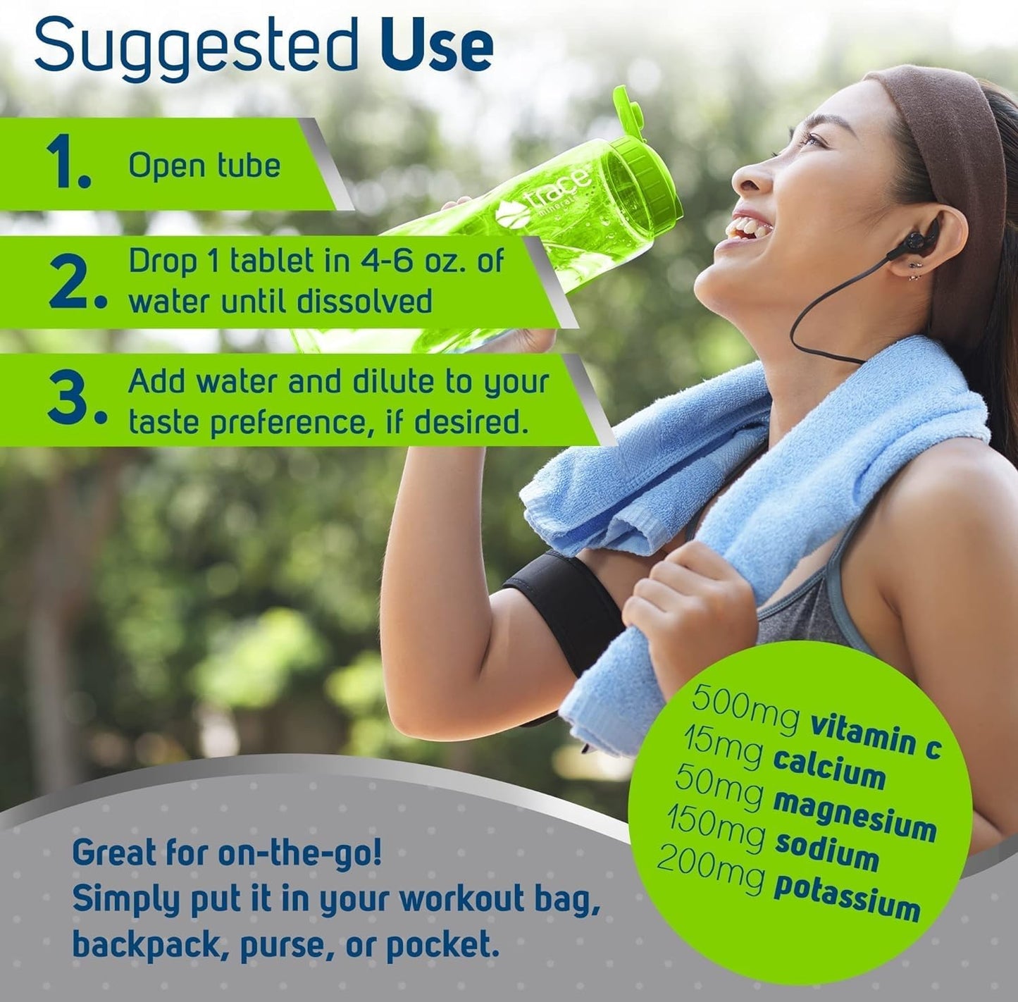 Lemon Lime Electrolyte Drink Supplement for Immune Health & Muscle Cramp Relief - 80 Servings