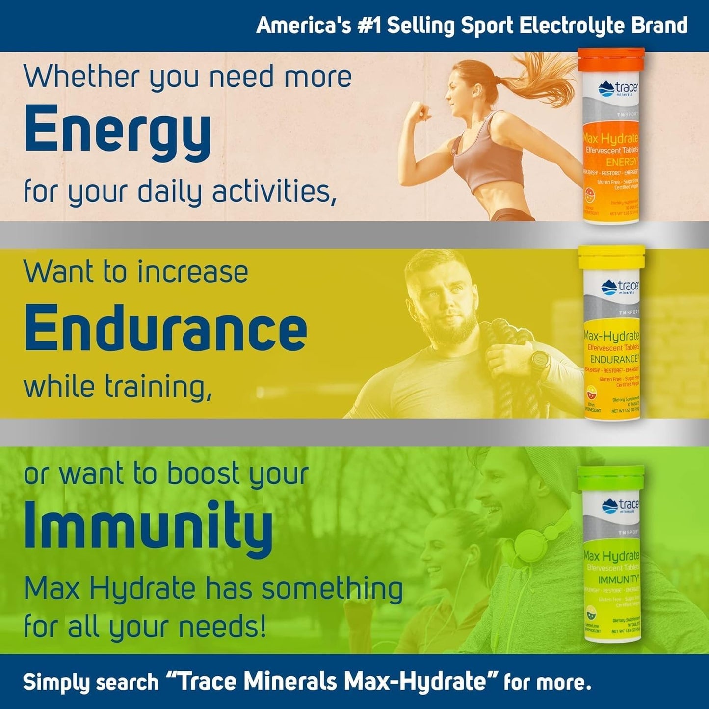 Lemon Lime Electrolyte Drink Supplement for Immune Health & Muscle Cramp Relief - 80 Servings