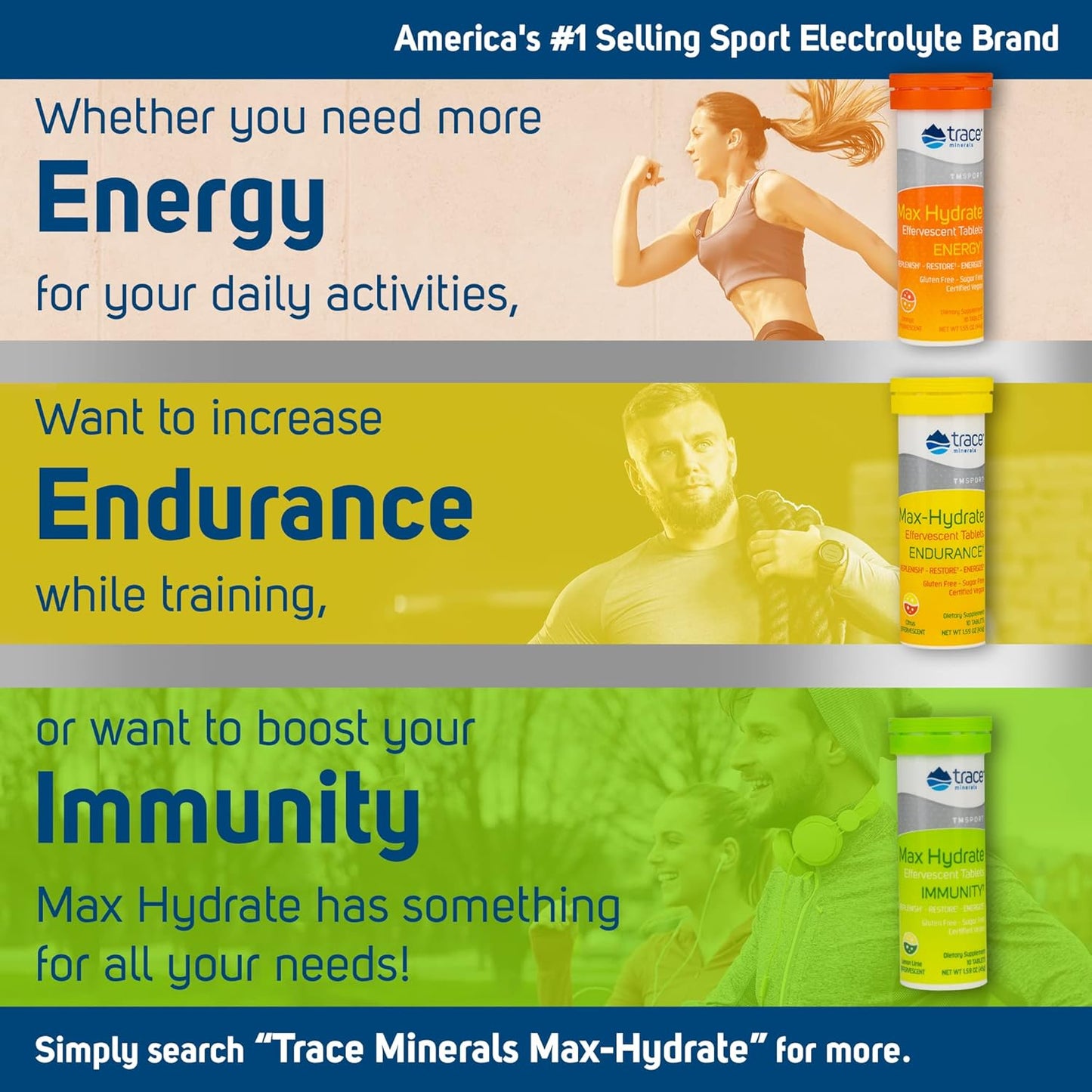Lemon Lime Electrolyte Drink Supplement for Immune Health & Muscle Cramp Relief - 80 Servings