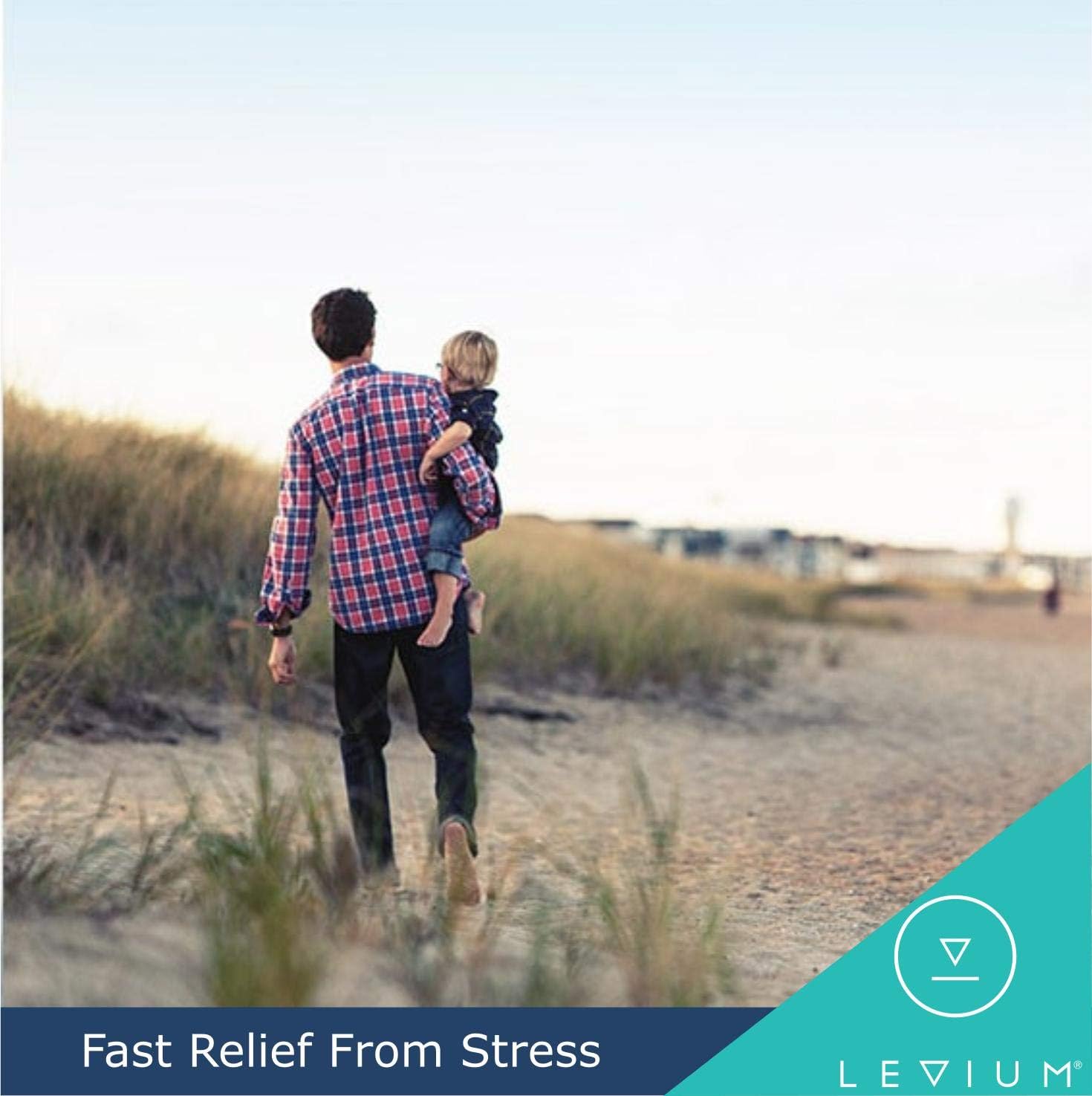 Levium Stress Relief Liquid Shots, 12 Count Sample - Natural Mood Boosting Vitamin Supplement