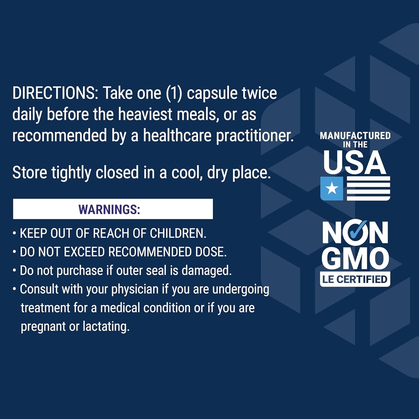 Life Extension Extraordinary Enzymes - Digestive Health Support for Optimal Nutrient Absorption - Non-GMO Digestive Enzymes - 60 Capsules