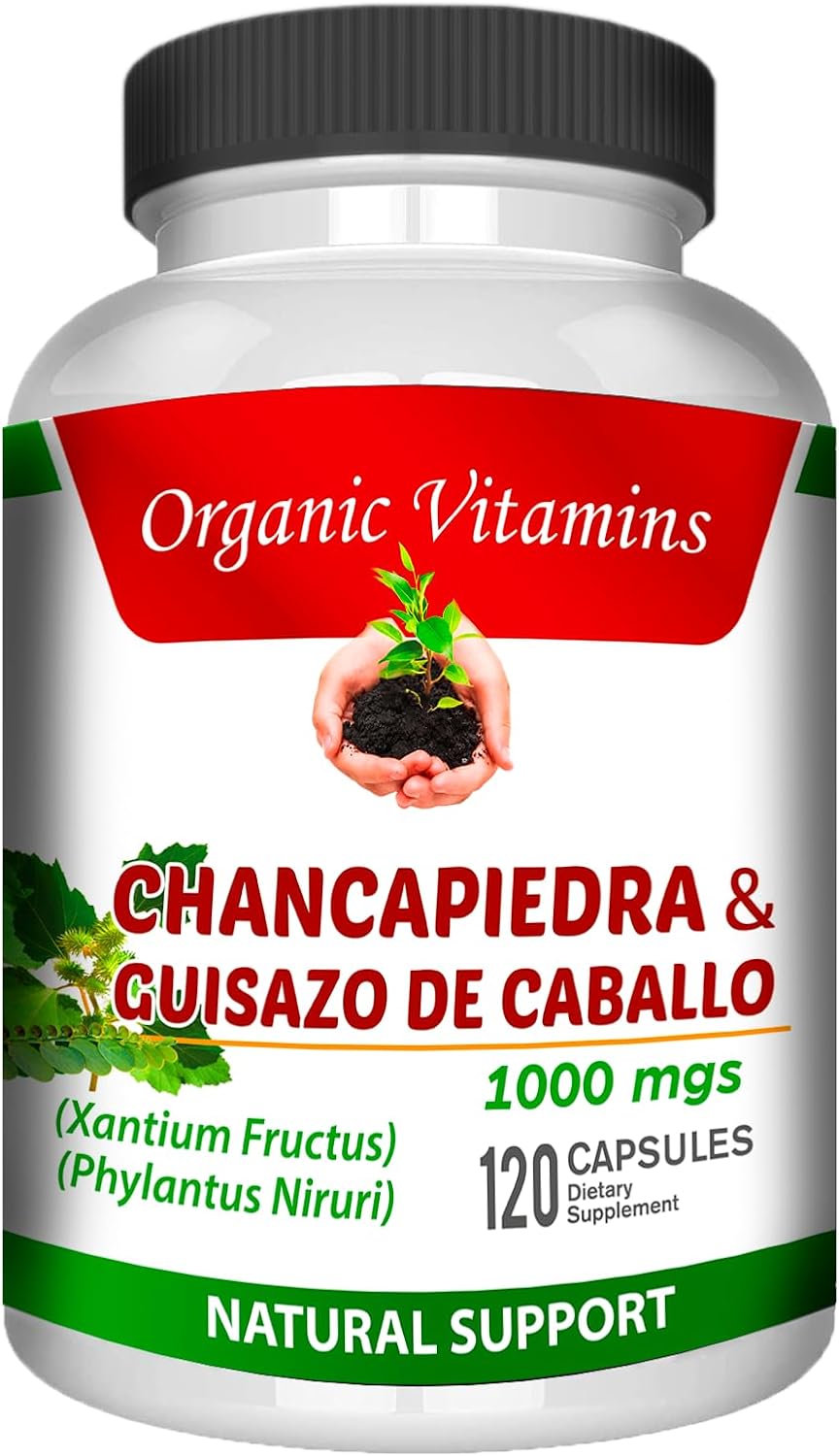 Life Naturals Guizazo Plus: 120 Capsules of Guisazo de Caballo and Chancapiedra for Pure Chanca Piedra Support