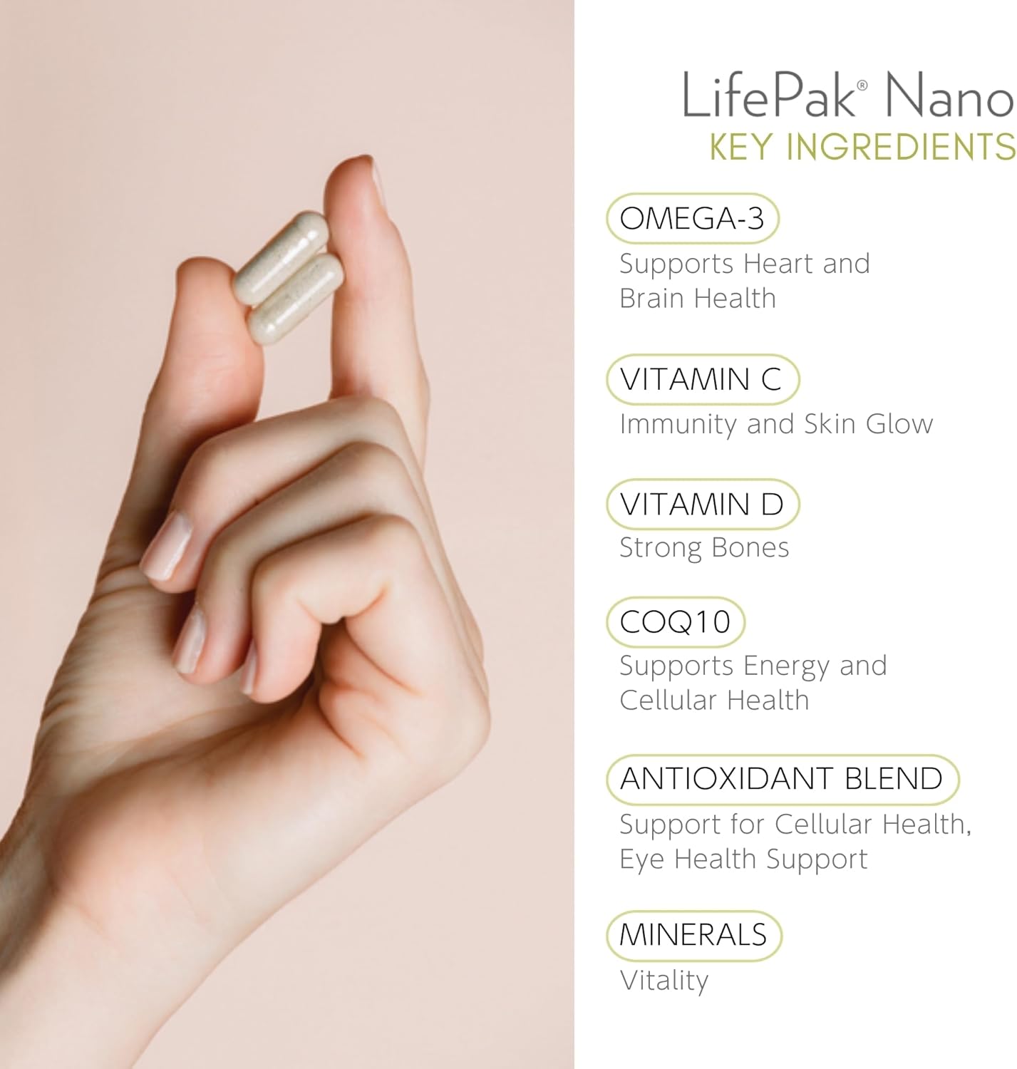 LifePak Nano by Nu Skin Pharmanex: Advanced Nutritional Support with Nanotechnology, Vitamins, and Antioxidants for Enhanced Health Benefits