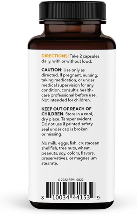 LifeSeasons Essentials Rhodiola Root Capsules - Promotes Stress Relief, Sleep Quality, Cognitive Function - Natural Calm Support - 600mg - 30 Day Supply