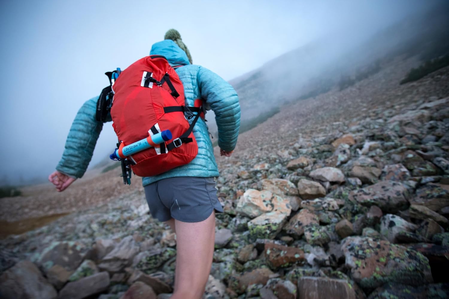LifeStraw Personal Water Filter: Ideal for Hiking, Camping, Travel, and Emergencies