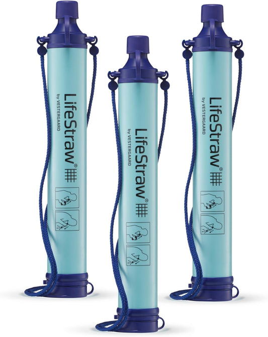 LifeStraw Portable Water Filter for Outdoor Activities and Emergencies