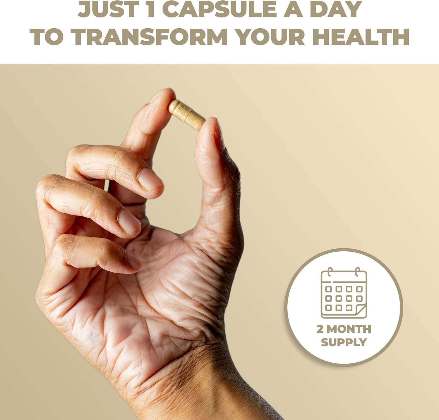 Lion's Mane Cognition & Focus Support Supplement | Life Stack 450mg | Non-GMO, Gluten-Free | 60 Capsules