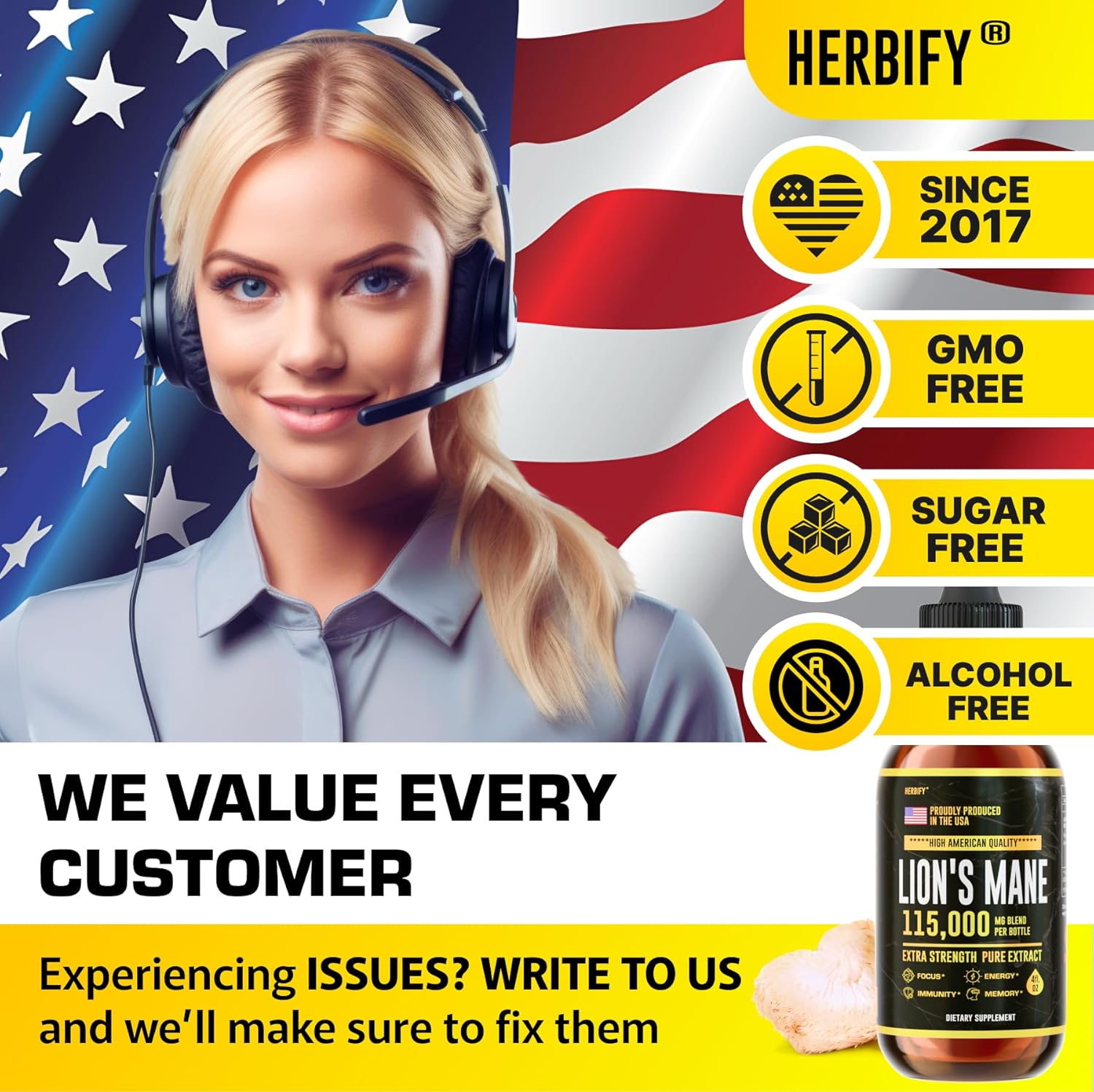 Lions Mane Drops & Cilantro Tincture Bundle - Boost Brain Function & Detoxify Body