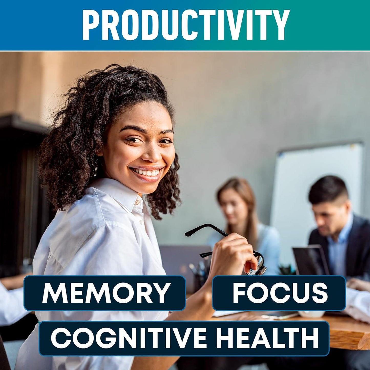 Lions Mane Mushroom Supplement Capsules 1000MG - Memory, Energy, Focus - Lion Mane Mushroom Extract - 120 Capsules