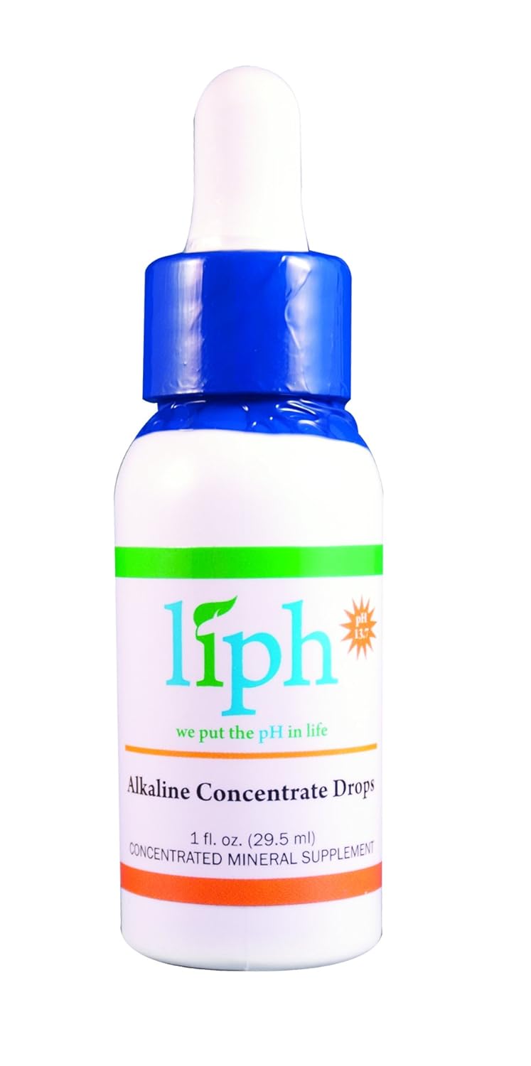 Liph Solutions Ultimate pH Balance Liquid Mineral Concentrate - 1 oz. Alkaline Silica Dropper