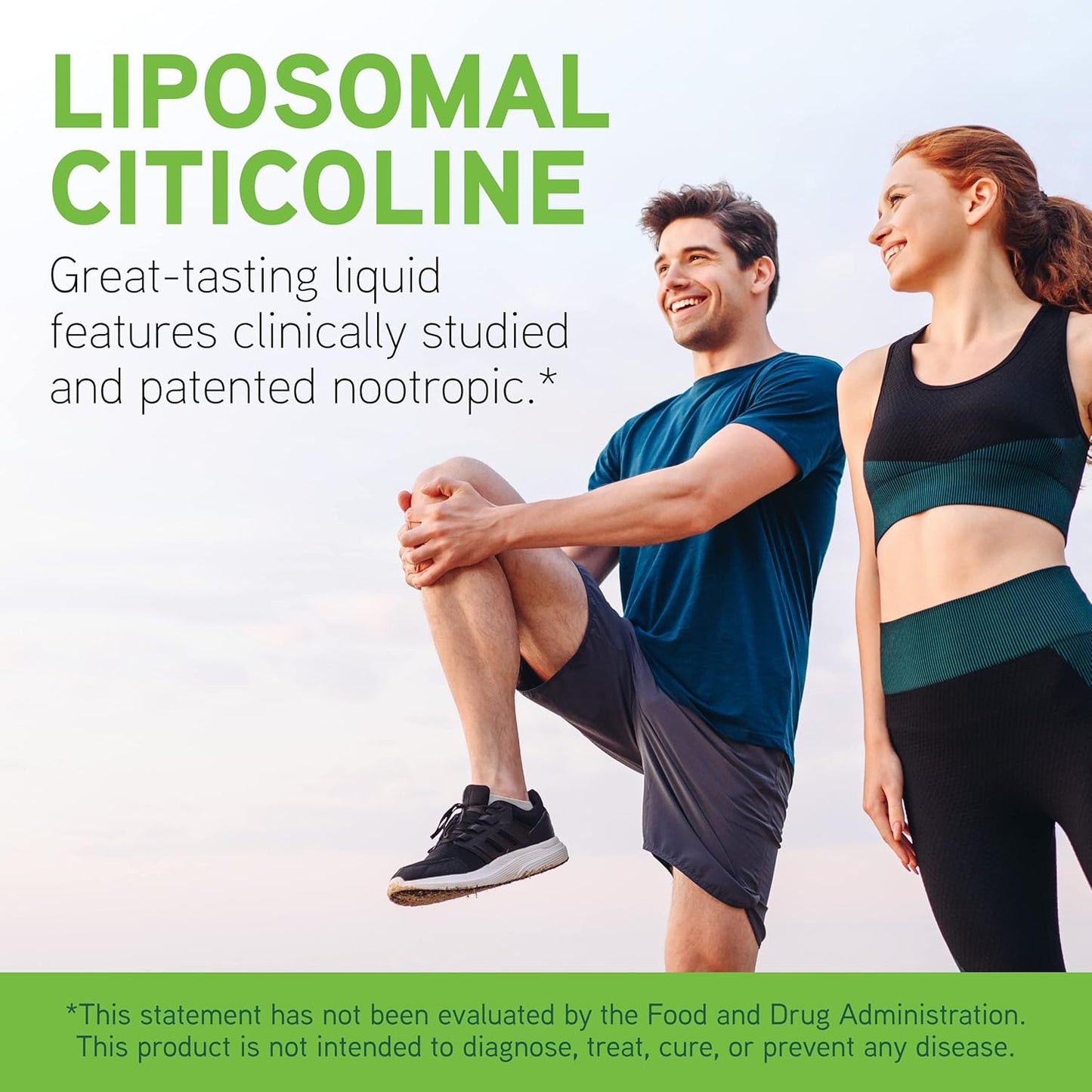 Liposomal Citicoline Supplement - 60 Servings - 2 Fl Oz - DAVINCI Laboratories