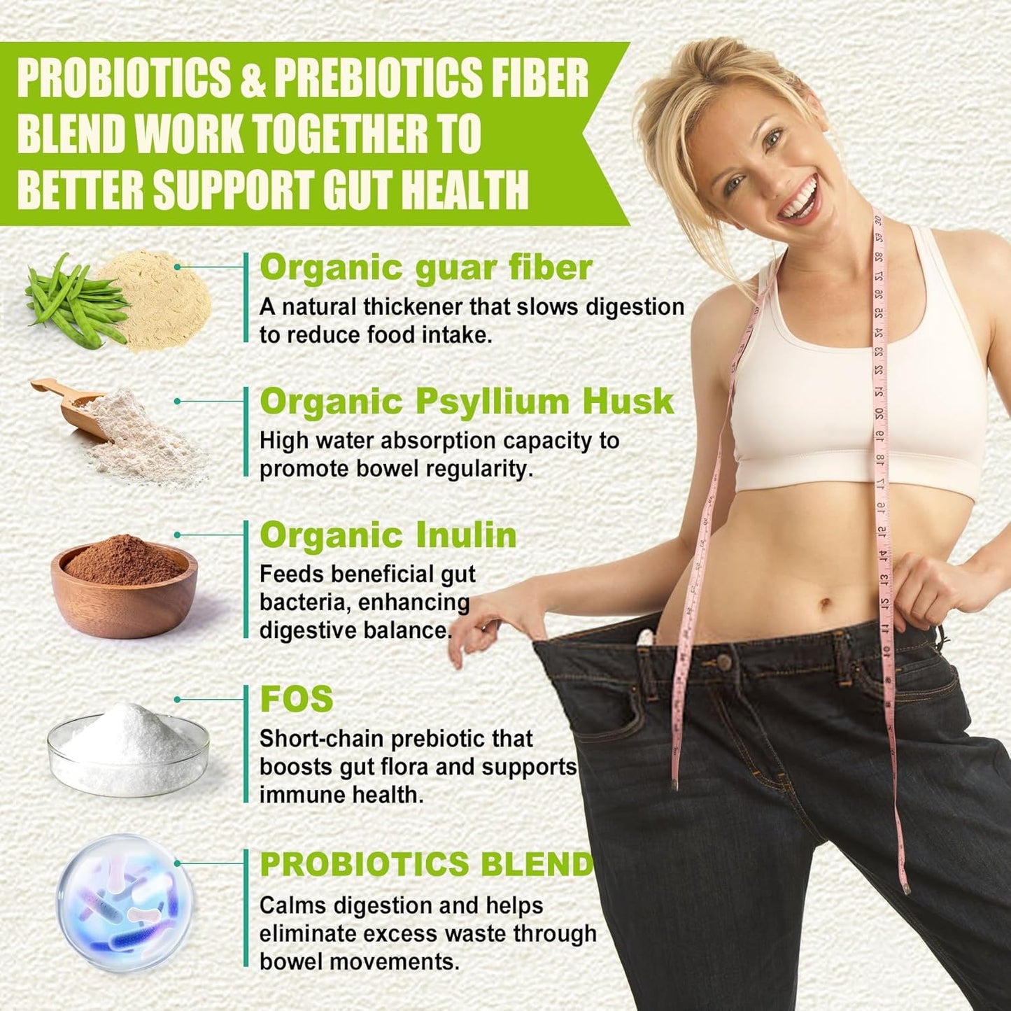 Liposomal Glutathione Gummies with Prebiotic & Probiotic Mushroom Fiber for Women's Digestive Health
